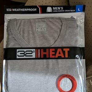 Mens long sleeve crew neck